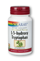 Solaray - L-5-HTP with Vitamin B-6 & C 100 mg 30 Veg Cap