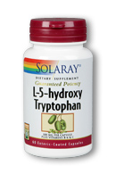 Solaray - L-5-HTP with Vitamin B-6 & C 100 mg 60 Veg Cap