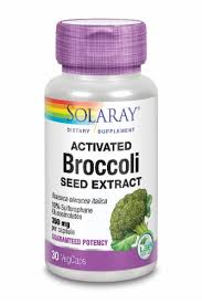 Solaray - Activated Broccoli Seed Extract 350 mg 30 Veg Cap