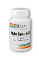 Solaray Alpha Lipoic Acid 50mg 30 Cap