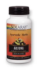 Solaray - Arjuna Bark Extract 500 mg 60 Veg Cap-OUT OF STOCK