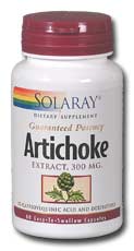 Solaray - Artichoke Leaf Extract 300 mg 60 Veg Cap