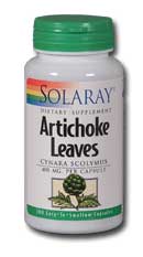 Solaray - Artichoke Leaf 405 mg 100 Veg Cap