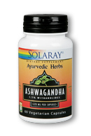 Solaray - Ashwagandha Root Extract 470 mg 60 Veg Cap