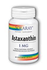 Solaray Astaxanthin 1mg 60 Vcp