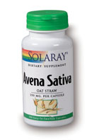 Solaray - Avena Sativa Stem 350 mg 100 Veg Cap