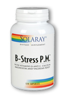 Solaray - Vitamin B-Stress PM 120 Capsule-OUT OF STOCK