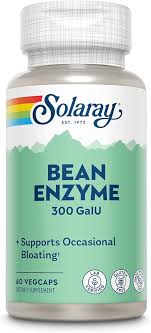 Solaray - Bean Enzyme  60 Veg Capsule