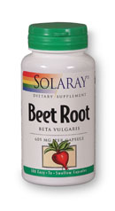 Solaray - Beet Root 605 mg 100 Veg Cap