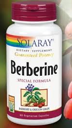 Solaray - Berberine Root Extract, Advanced Formula 60 Veg Cap