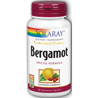 Solaray - Bergamot Advanced Formula, Cardiovascular Support 500 mg 60 Veg Cap