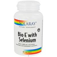 Solaray - Bio Vitamin E with Selenium 400 iu 60 Softgel