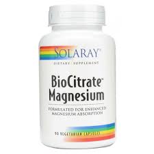 Solaray - Magnesium Citrate 400 mg 90 Veg Cap