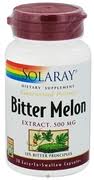 Solaray - Bitter Melon Fruit Extract 10% 500 mg 30 Veg Cap