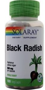 Solaray - Black Radish Root 500 mg 100 Veg Cap