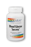 Solaray - Blood Glucose Success, Blood Sugar Support Formula 90 Veg Cap-OUT OF STOCK