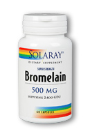 Solaray - Bromelain 500 mg 60 Veg Cap