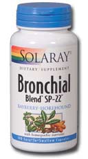 Solaray - Bronchial Blend SP-22 100 Veg Cap
