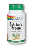 Solaray - Butcher's Broom Root 440 mg 100 Veg Cap