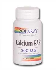 Solaray - Calcium EAP, Immune System Support 500 mg 60 Veg Cap-UNAVAILABLE