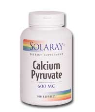 Solaray Calcium Pyruvate 600mg 100 Cap