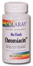 Solaray - Chromiacin 100 mg 100 Capsule-OUT OF STOCK
