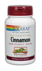 Solaray Cinnamon Bark Extract 300mg 60 Vcp