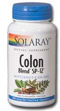 Solaray - Colon Blend SP-12 100 Veg Cap-UNAVAILABLE