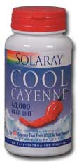 Solaray - Cool Cayenne Pepper 40,000 HU 600 mg 90 Veg Cap