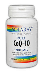 Solaray - CoQ-10 200 mg 30 Veg Cap