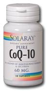 Solaray - CoQ-10 60 mg 30 Capsule