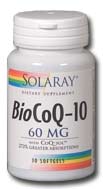 Solaray - Bio CoQ-10 60 mg 60 Softgel