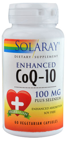 Solaray - Enhanced CoQ-10 with Selenium 100 mg 60 Veg Cap