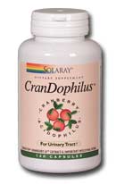 Solaray - CranDophilus, CranActin Cranberry Extract & Probiotic Blend 120 Veg Cap-UNAVAILABLE