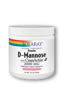Solaray - D-Mannose with CranActin Cranberry Extract 216 g