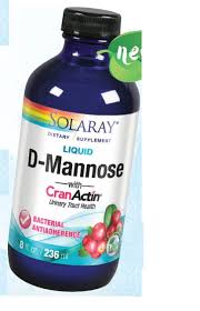 Solaray - D-Mannose with CranActin Cranberry Extract 8 oz
