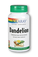 Solaray - Dandelion Root 520 mg 100 Veg Cap