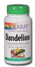 Solaray - Dandelion Root 520 mg 180 Veg Cap