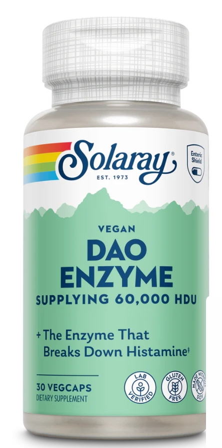 Solaray Dao Enzyme 30 Vcaps