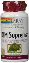 Solaray - DIM Supreme 100 mg 60 Veg Cap