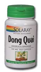 Solaray - Dong Quai Root 550 mg 180 Veg Cap