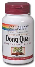 Solaray - Dong Quai Root Extract 250 mg 60 Veg Cap