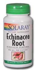 Solaray - Echinacea Purpurea Root 440 mg 100 Veg Cap