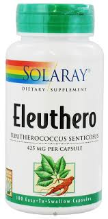 Solaray - Eleuthero Root 425 mg 100 Veg Cap