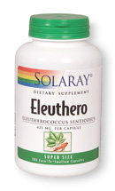 Solaray - Eleuthero Root 425 mg 180 Veg Cap