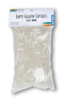 Solaray Empty Gelatin Capsules Size 000  2 Cap