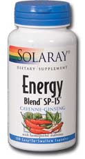 Solaray - Energy Blend SP-15 100 Veg Cap-UNAVAILABLE
