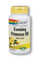 Solaray - High Potency Evening Primrose Oil 500 mg 90 Softgel