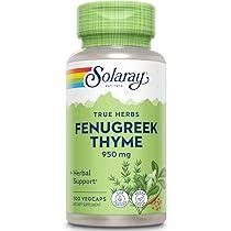 Solaray - Fenugreek  100 Capsule