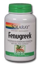 Solaray - Fenugreek Seed 620 mg 180 Veg Cap